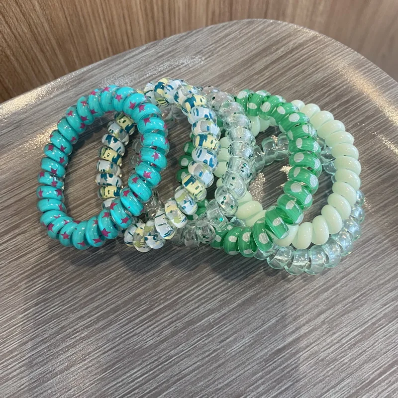 Женская резинка для волос с принтом в ассортименте