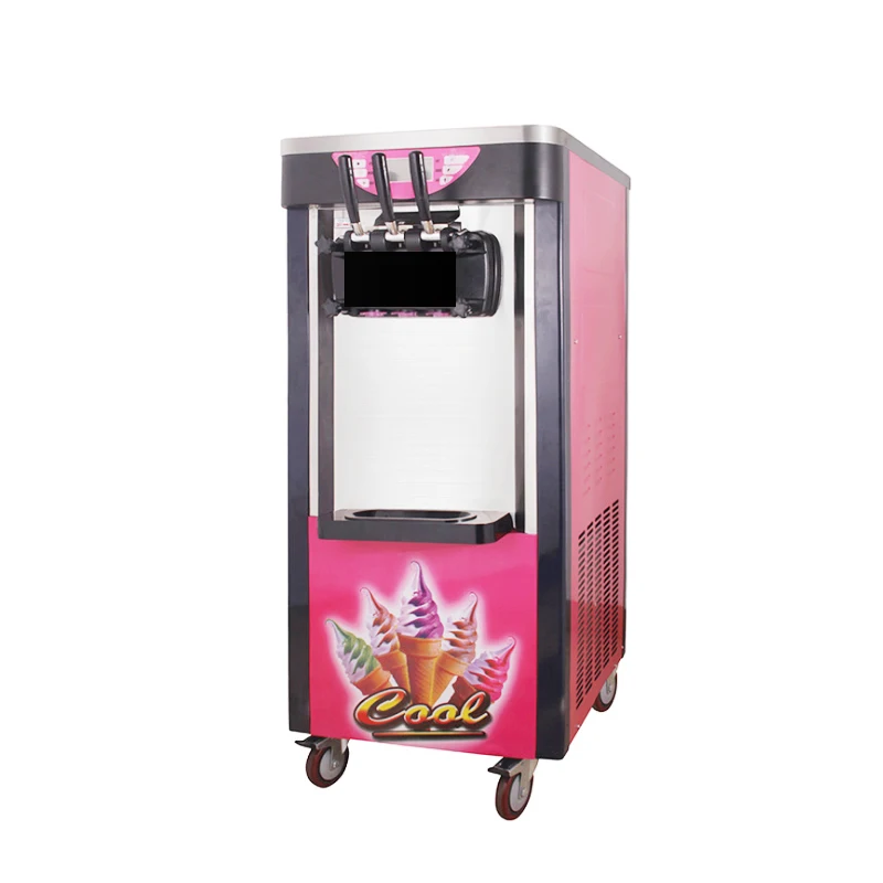 

Ice Cream Machine Soft Ice Cream Making Machine Three Flavors Soft Serve Machine For Ice Cream