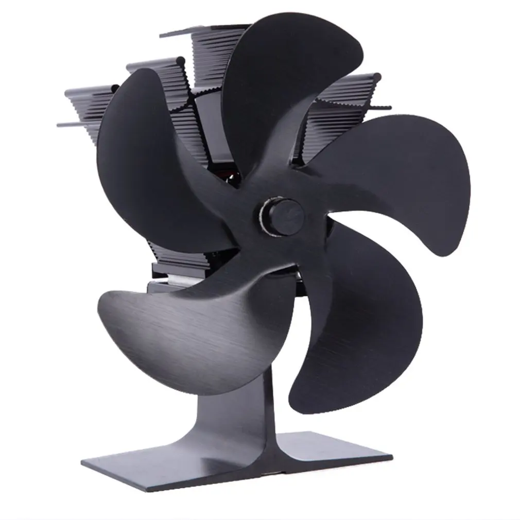 

SF803S Thermal Power Fireplace Heater Ten Blades Heating Fan Efficient Air Heater Double Head Low Noise Fan