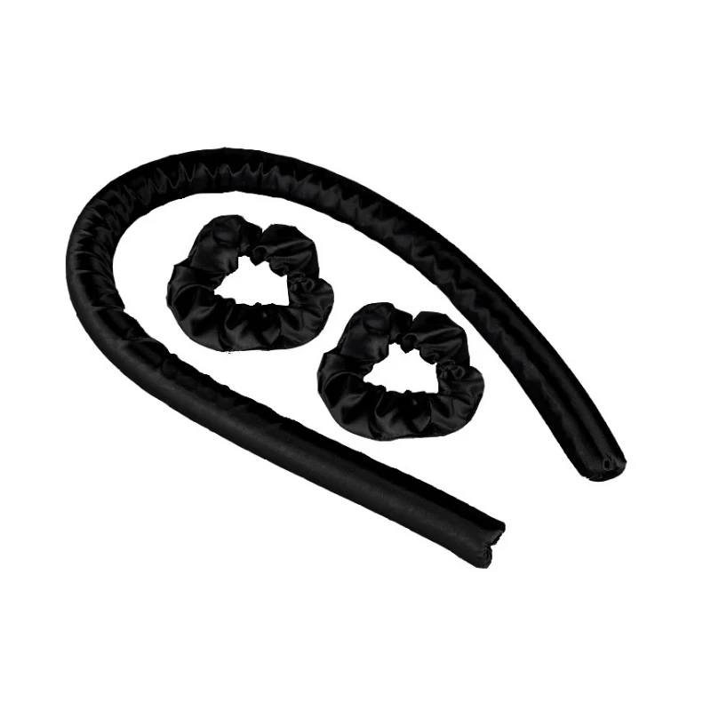 Бигуди для волос Женский инструмент шелковая лента завивки бигуди без тепла