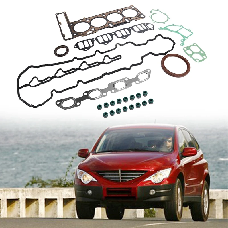 Комплекты для восстановления прокладок двигателя автомобиля Ssangyong Actyon Kyron 2 0 Rexton +