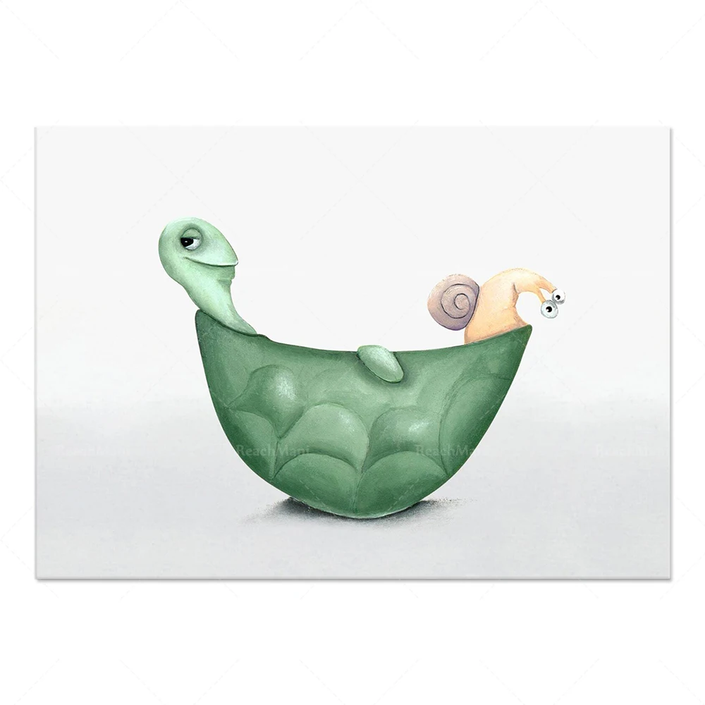 Постер с животными медведь черная кошка Такса мопс французский бульдог крокодил