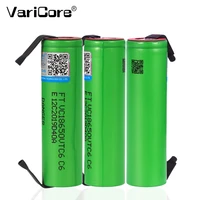 2022 vtc6 3 7v 3000 mah 18650 li ion rechargeable battery 20a discharge vc18650vtc6 batteries diy nickel sheets