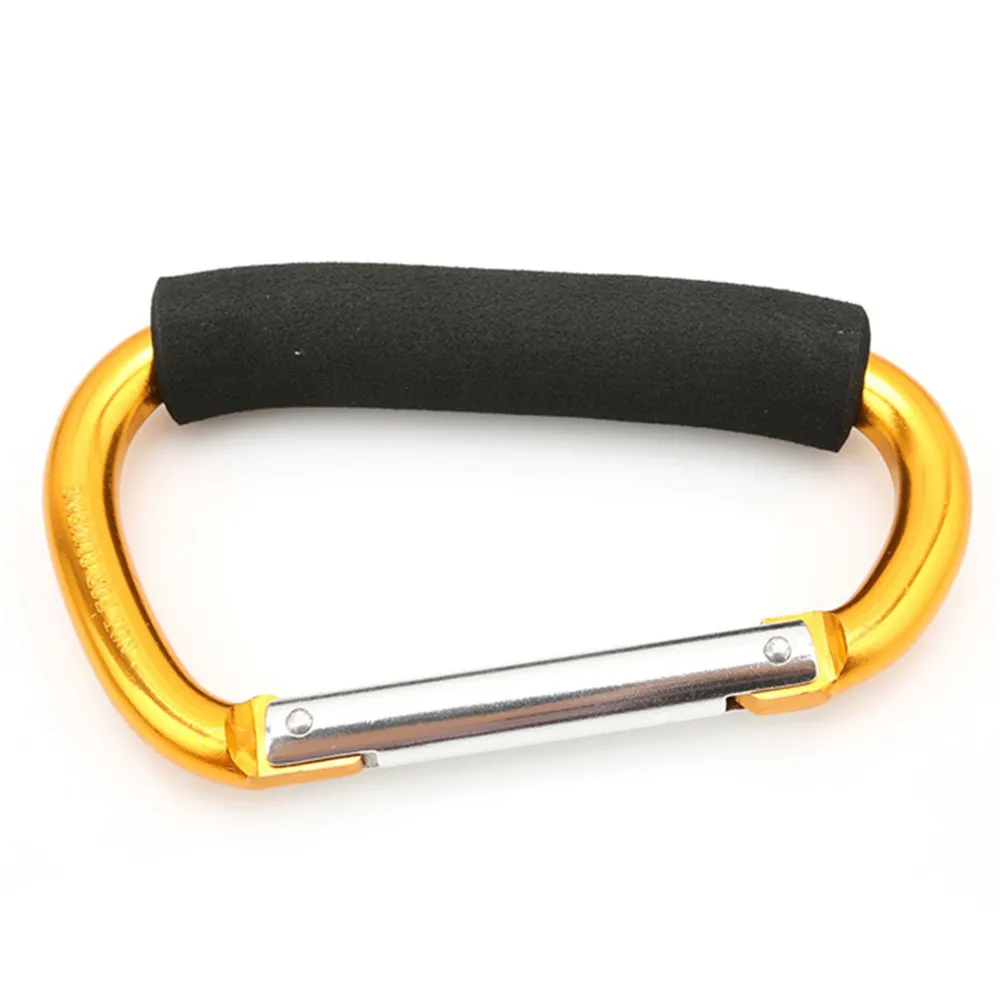 1 шт. большой D-образный карабин из алюминиевого сплава быстросъемная мягкая