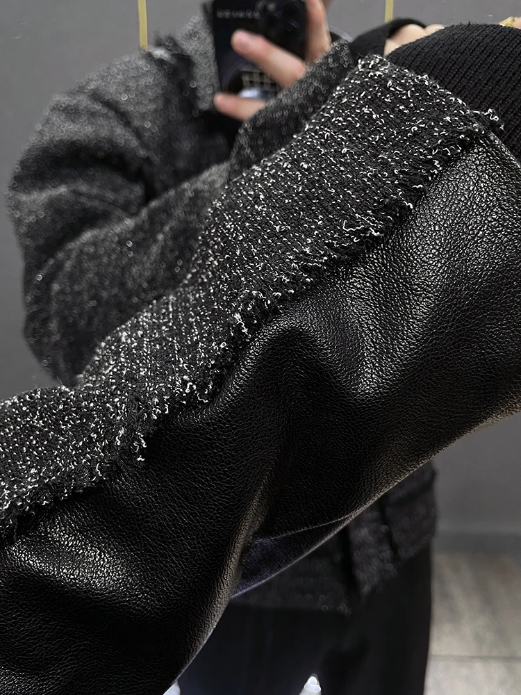 Мужской винтажный бомбер NSTOPOS из полиэстера