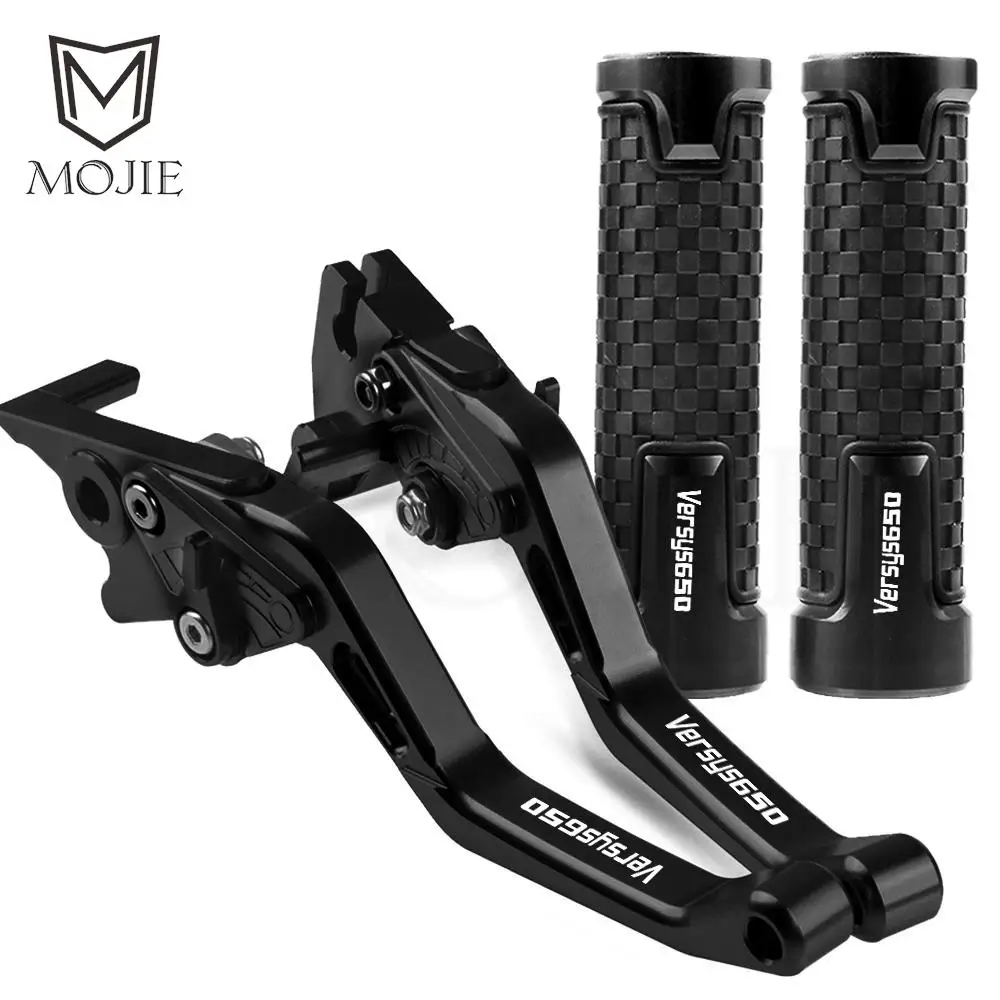 

VERSYS650 Motorcycle CNC Adjustable Short For KAWASAKI VERSYS 650 2006-2008 2007 Extendable Folding Brake Handle Clutch Levers