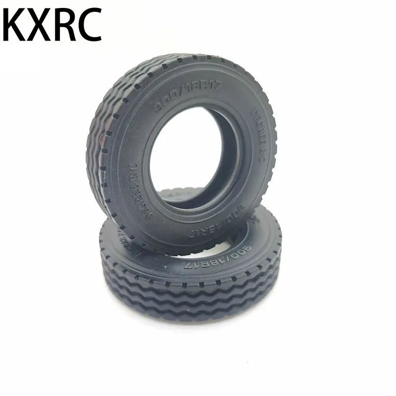 

2Pcs High Quality Tire Upgrade Wheel for 1/14 Tamiya RC Truck Trailer Tipper Scania 770S Actros Arocs Volvo MAN LESU DIY Parts