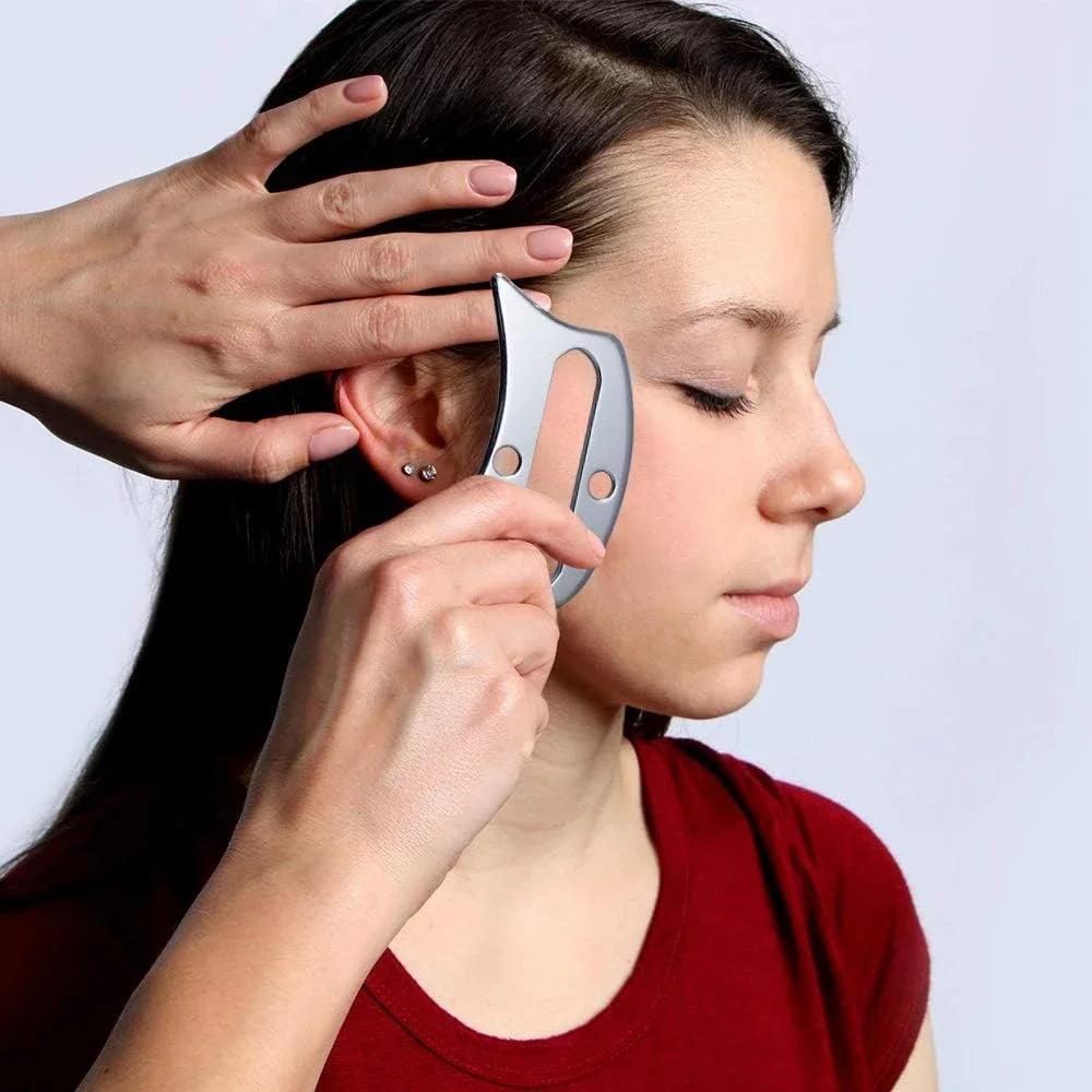 5 шт. набор инструментов для Массажа Гуаша из нержавеющей стали