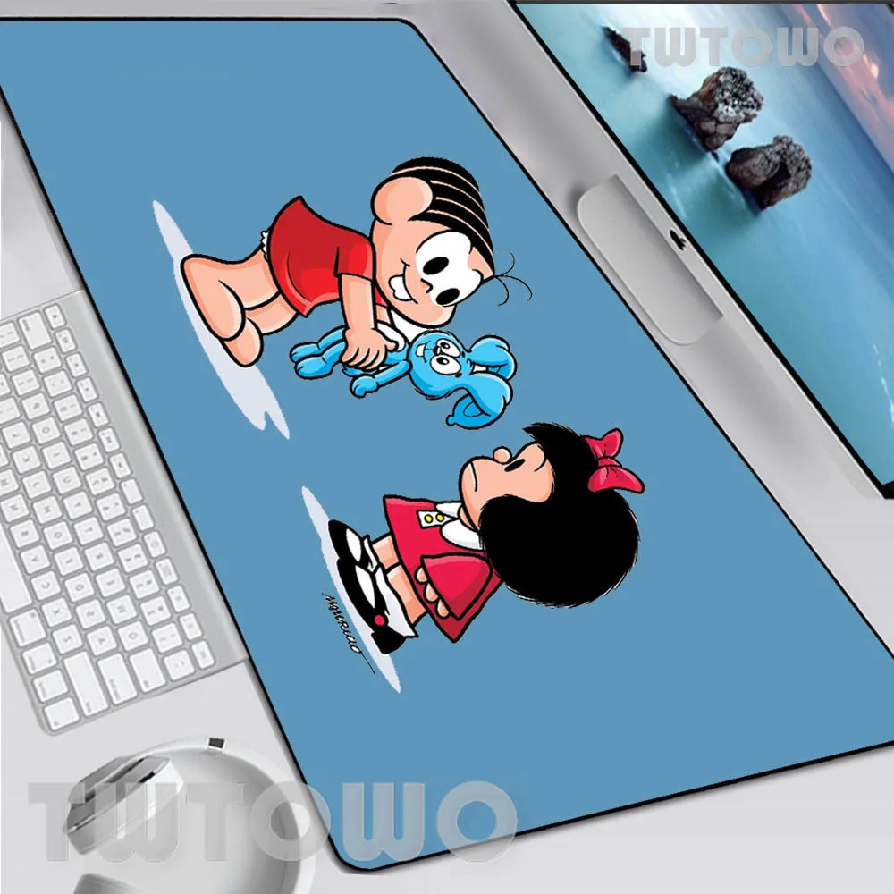 

Mafalda Mouse Pad Gamer Large New Custom XXL MousePads Mouse Mat Desk Mats Anti-slip Gamer Natural Rubber Office Soft Table Mat