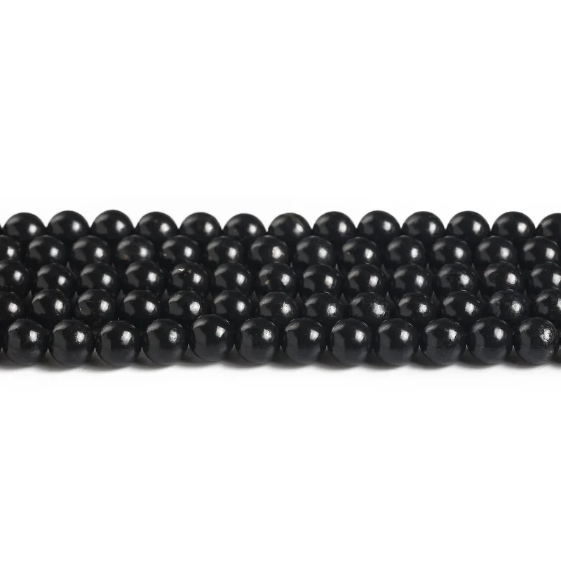 CHENYISHI 50%-70% высококачественные бусины Shungite из углеродного сплава оптовая продажа