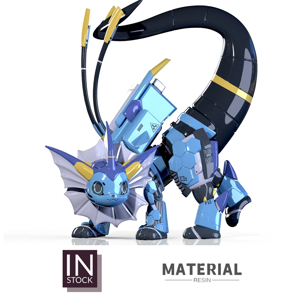 Фото В наличии: Масштабная модель из смолы 1/10 [MocKing] - Vaporeon Mechanization [Split RE-MENT] №1