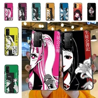 yndfcnb japanese anime kakegurui jabami yumeko phone case for huawei honor 10 i 8x c 5a 20 9 10 30 lite pro voew 10 20 v30