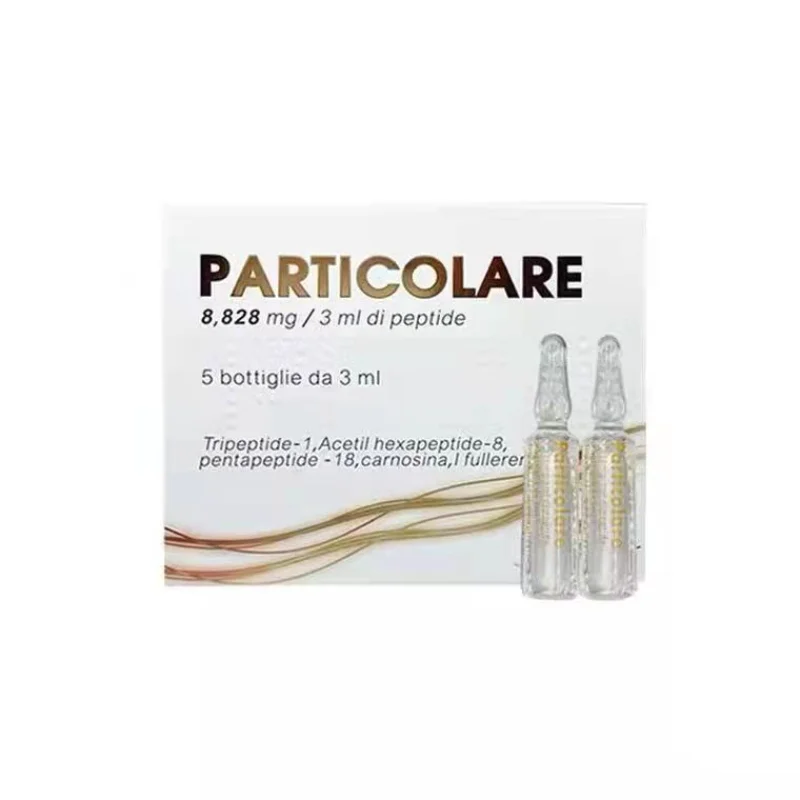 

5 шт. * 3 мл Particolare Platinum Salmon Platine отбеливающий увлажняющий равномерный цвет лица против морщин сужает поры и восстанавливает кожу