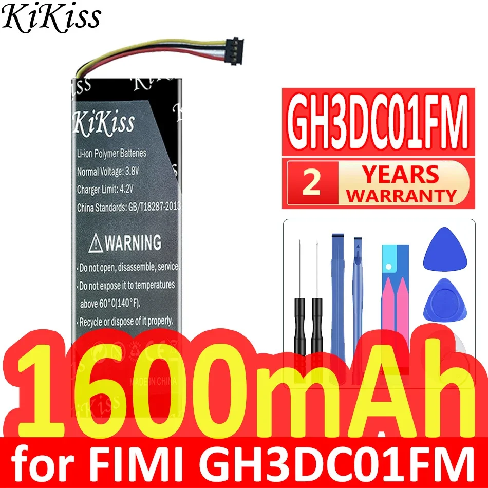 Аккумулятор KiKiss 1600 мАч GH3DC01FM для карданной камеры FIMI PALM