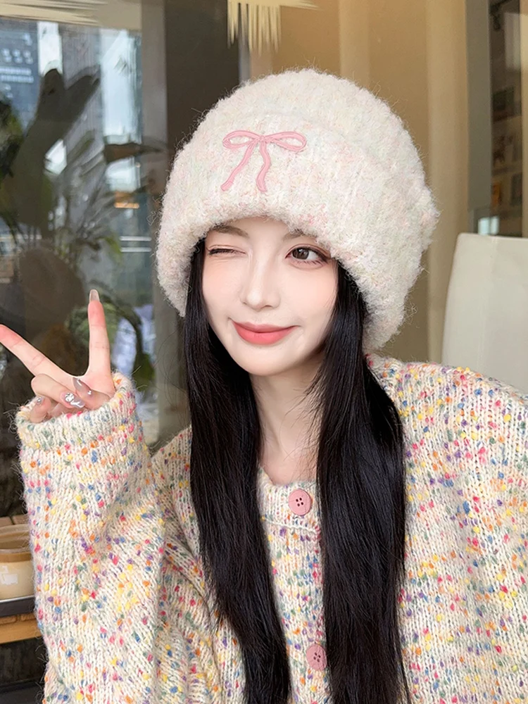 Новое поступление 2024 Вязаная Шерстяная Шапка K-sle на осень и зиму детская мягкая