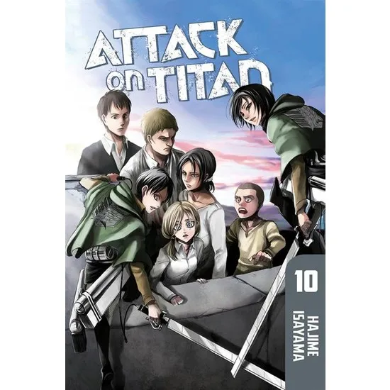 

Attack on Titan 10 Hajime Isayama English Books English Books Libri inglesi Английские книги