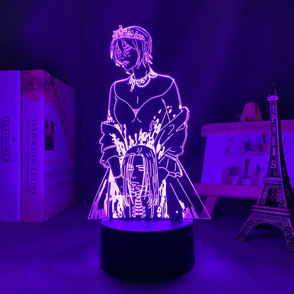 

3d Lamp Anime Attack on Titan Season 4 for Room Decor Light Battery Powered Child Birthday Gift Manga AOT Led Light Bedside