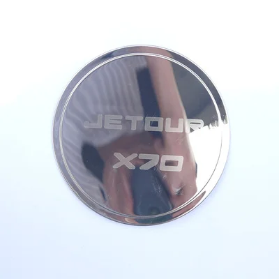 

For CHERY JETOURX70/X90 2018-2021 stainless Fuel tank cover decoration Patch Anti-scratch protection car accessories