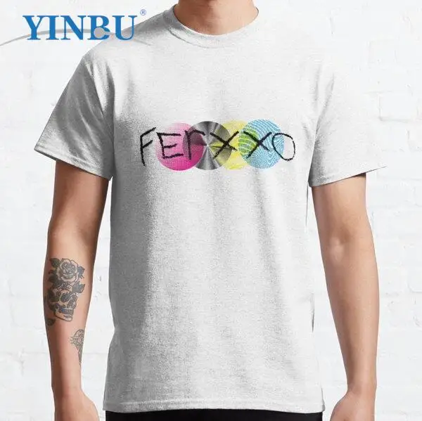 

New fashion Feid,the Ferxxo t shirts Feid Ferxxo Print Men's short t-shirt YINBU Brand High quality Graphic Tee #2022-12