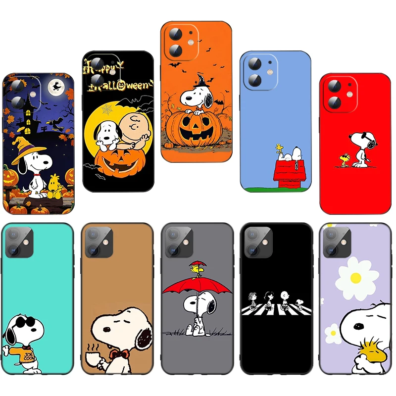 BB18 S-Snoopys Cute Dog Soft Silicone Case for Huawei P10 20 30 Lite 2018 P Smart S Z Pro 2019 2021 Y8S Y9S