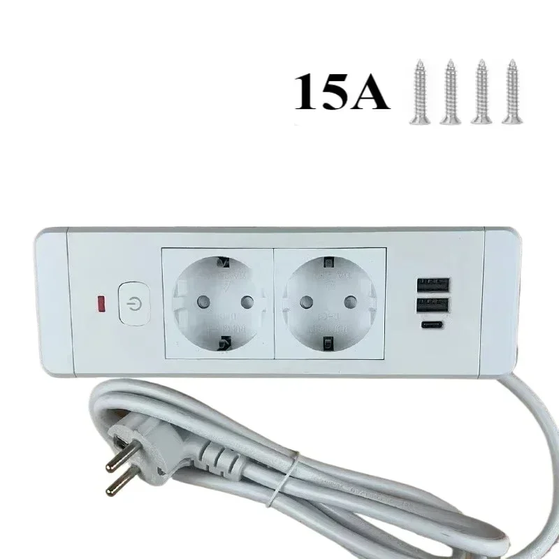 

Встраиваемые розетки FUNAYA FU-M европейского стандарта 2AC+USB+Type-C
