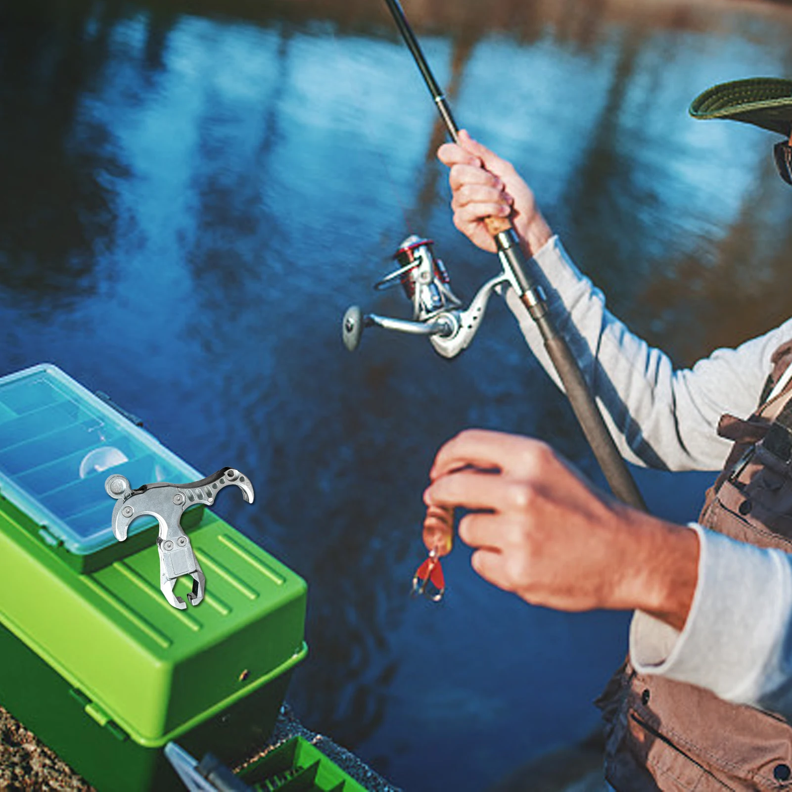 Рогатка для рыбалки охоты Рыболовная катушка катапульта лук рыболовный Archer