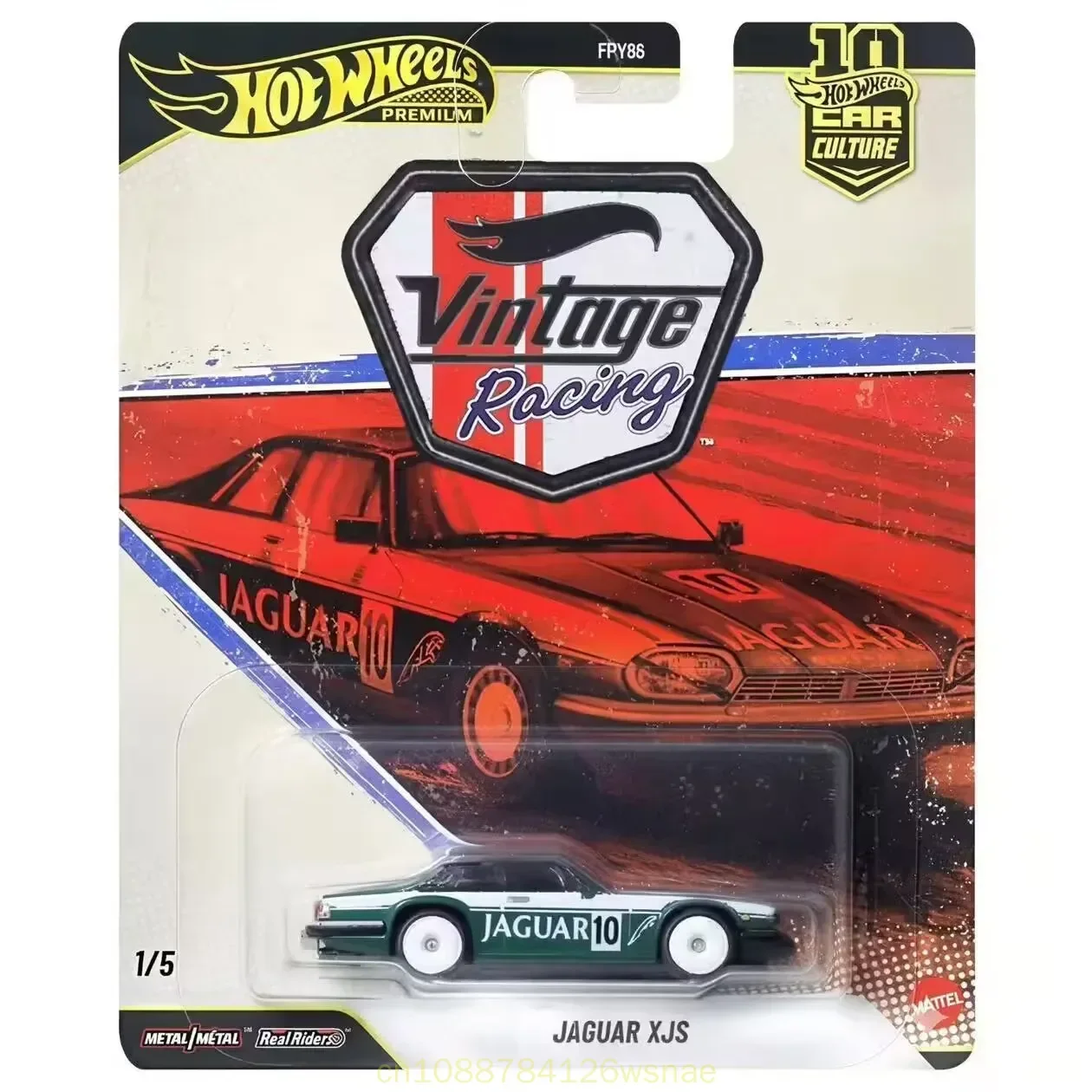 Фото Коллекционные модели Hot Wheels 1:64: винтажные гоночные автомобили Jaguar XJS, Porsche, Corvette, Ferrari 250, Lancia, Nissan из литого сплава – отличный подарок №3