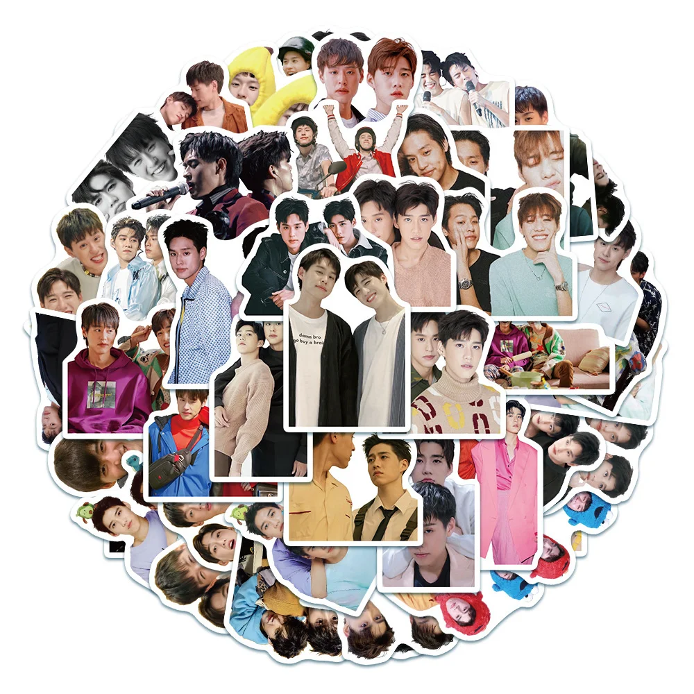 

10/30/50PCS Thai Drama Interpret My Love As Your Heart Sticker for Luggage Laptop IPad Journal Waterproof Sticker Wholesale