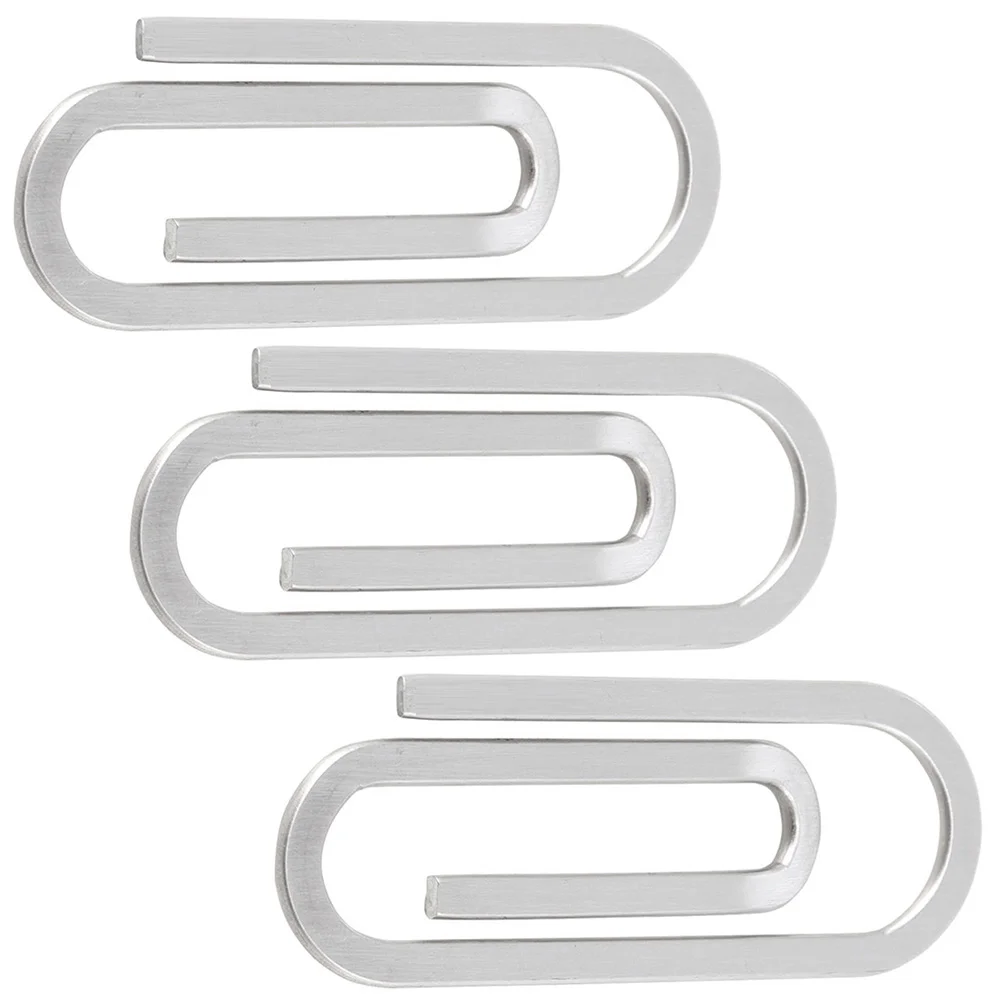 

Clip Clips Paper Clamp Binder Fixing Metal Bill Organizing Office Document Stationery Money Wire File Bills Note Sign Big