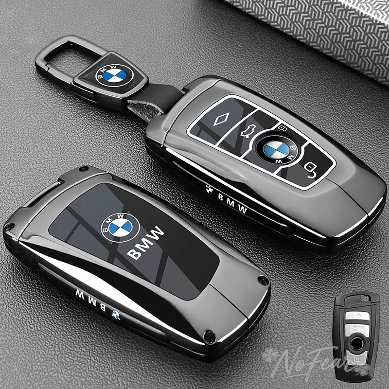 Фото Чехол для автомобильного смарт-ключа, держатель-футляр для BMW F30 F20 F10 F18 F22 F01 X3 X4 F06 F02 M3 M5, наклейки для авто №2