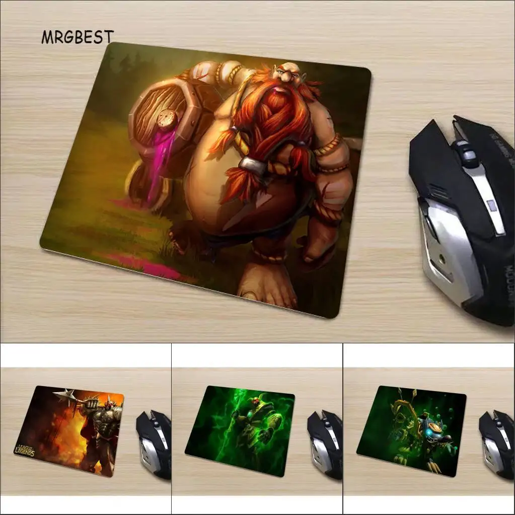 

Gaming Mouse Pad Small Size 22x18/25x20/29x25CM In Stock High-end Rubber Pads Computer Game Accessories Desk Mat for Table Pad