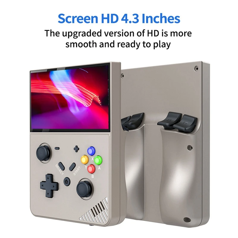 Портативная игровая консоль R43 PRO 128G 4K HD M18 Ретро Linux Sys для PSP PS1 N64 A