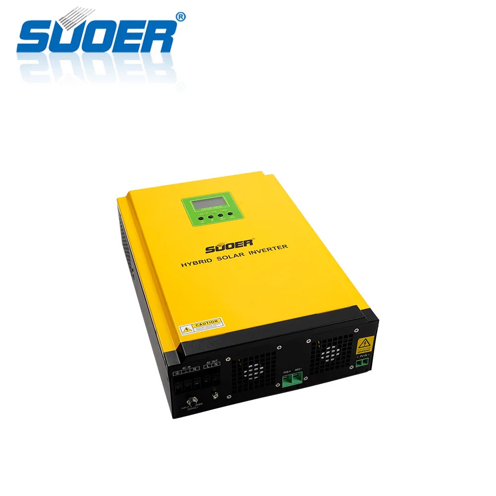 Suoer заводская цена 48V 5000 W 5KVA чистая Синусоидальная волна MPPT солнечный гибридный