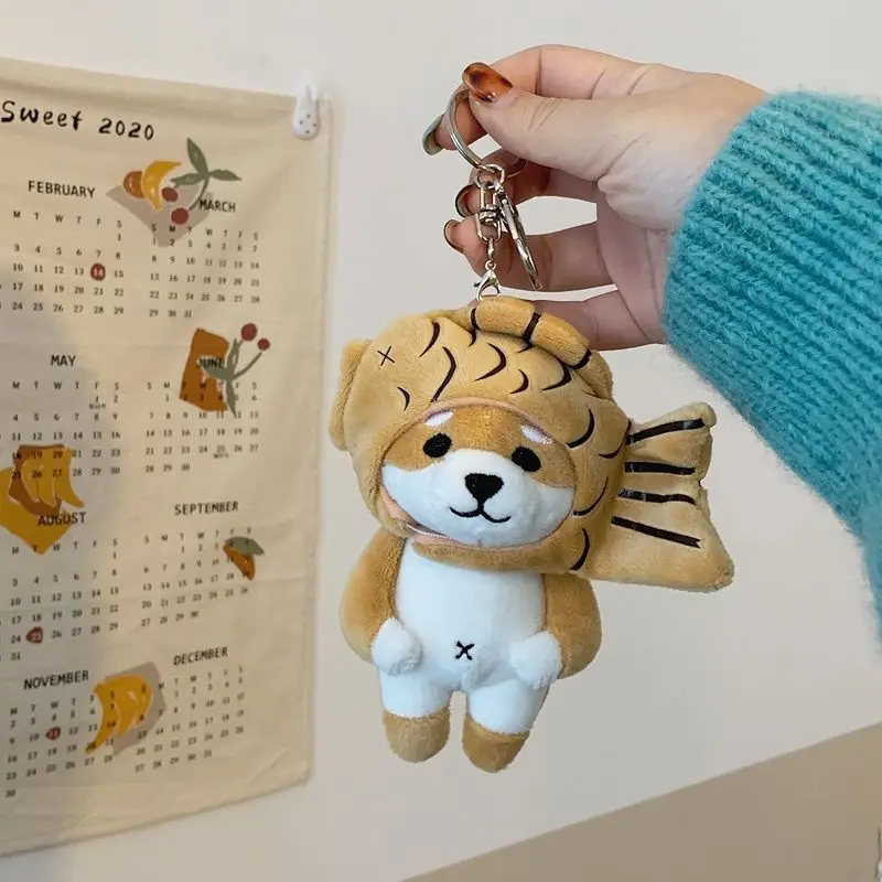 

Doll keychain female creative cute cartoon plush pendant