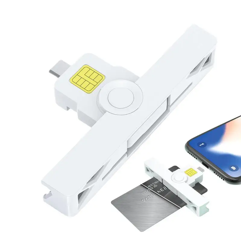 

CAC Card Reader Common Access CAC Credit Card Reader Portable Credit Card Reader CAC Chip Card For IC Bank Health Government ID