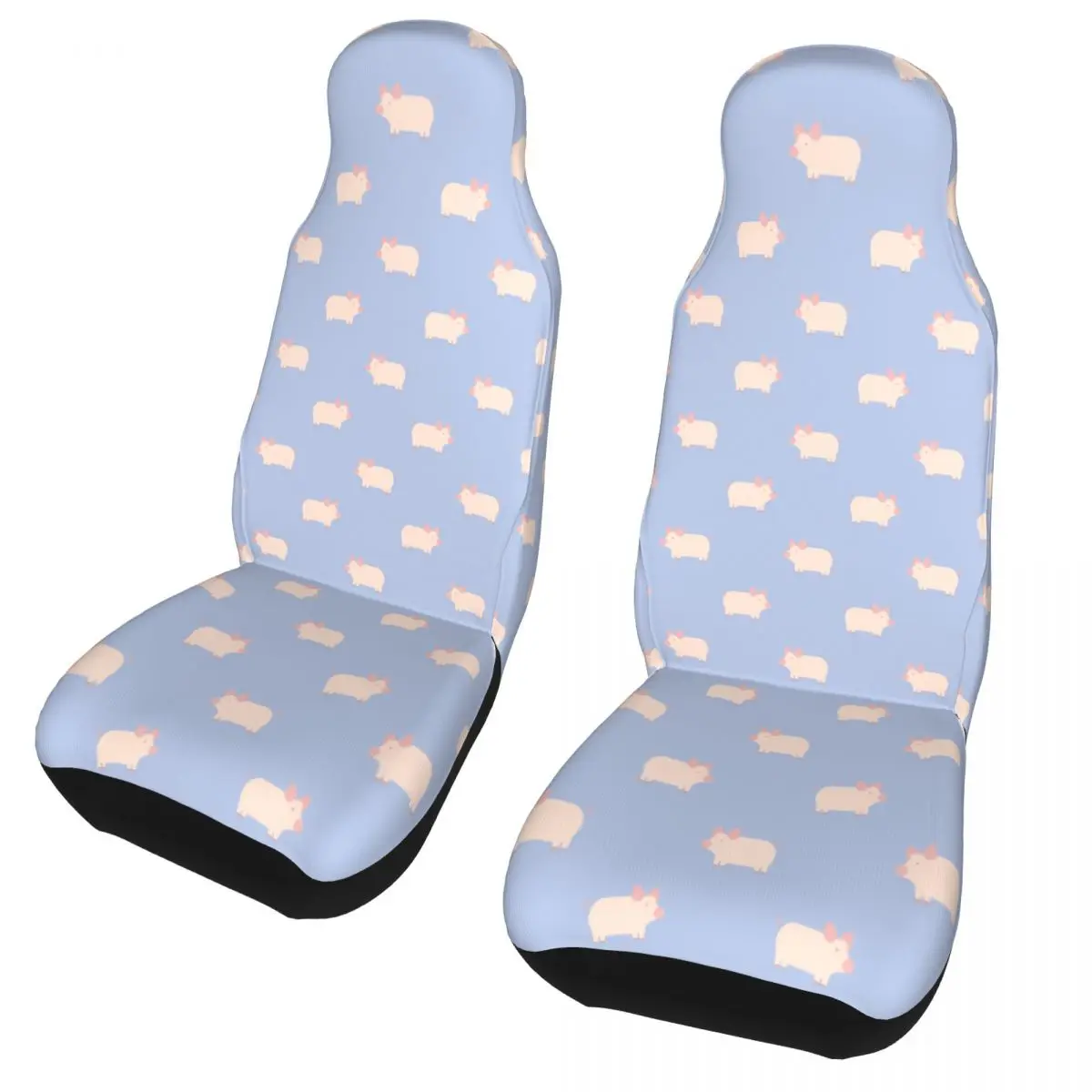 

Cartoon Cute Pig Animal Universal Car Seat Cover Waterproof Suitable For Kinds Models Car Seat Cushion Polyester Seat Protector
