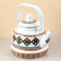 kettle exquisite enamel boiled milk teapot kettle household restaurant tea kettle induction cooker porcelain enameled