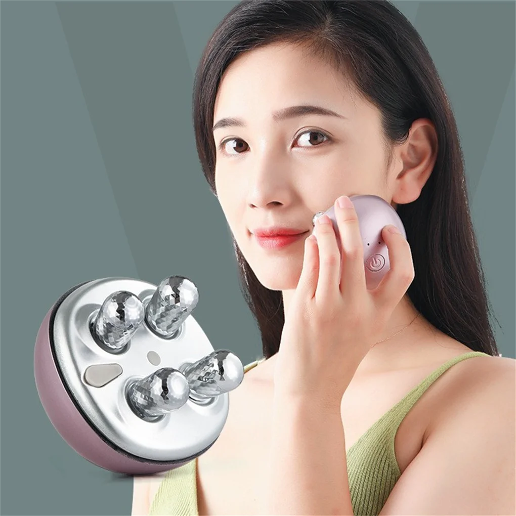 

Face Massager Hand Held Rechargeable Relaxing Roller Tightening Lifting Anti-wrinkle Fine Line Remover Massage Tool