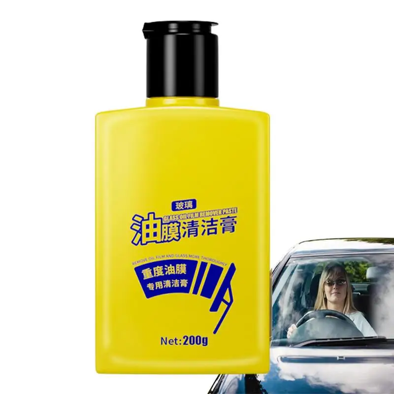 

Car Oil Film Remover Automotive Oil Stain Remover Liquid Universal Auto Cleaner For Glass Car Care Products For Window