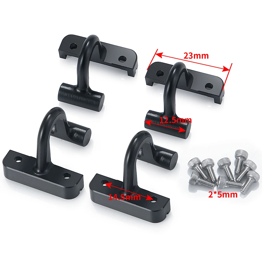 Pаспродажа Металлические петли TRINOOD, рандомный шарнир для грузового ящика для Tamiya 1/14 FH16 GLOBETROTTER 8X4, запасные части для тяжелых спасательных грузовиков