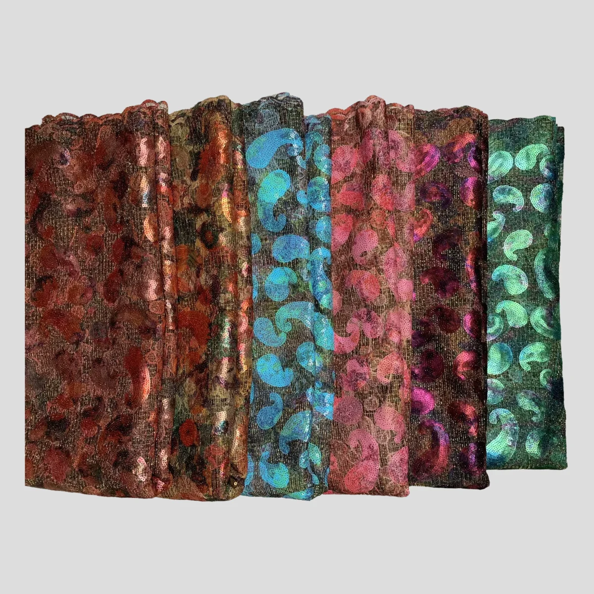 Роскошный сверкающий тюль свадебная африканская ткань с блестками поделки для