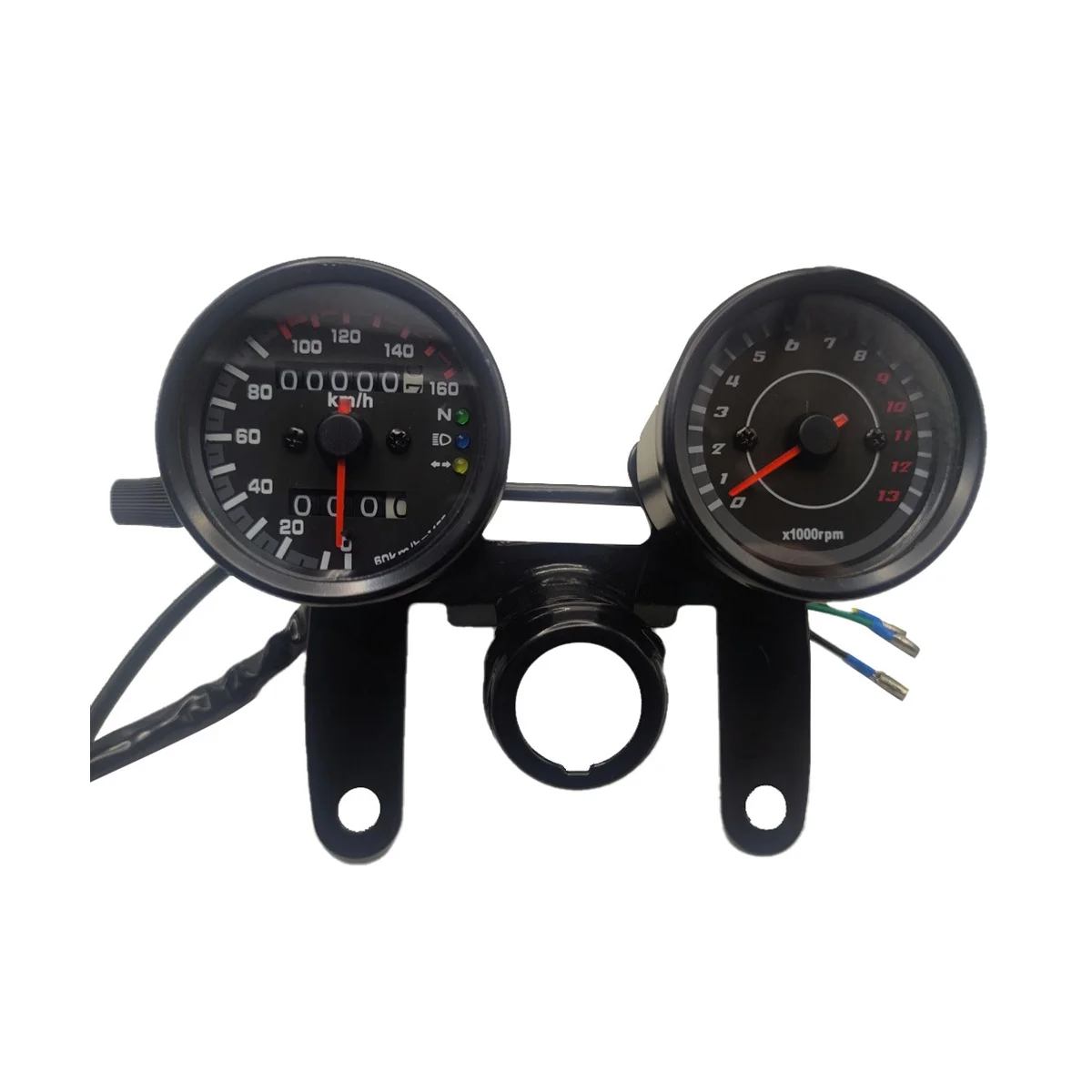 

New Motorbike Dashboard Retro for Cruise Prince Retrofit Odometer Tachometer