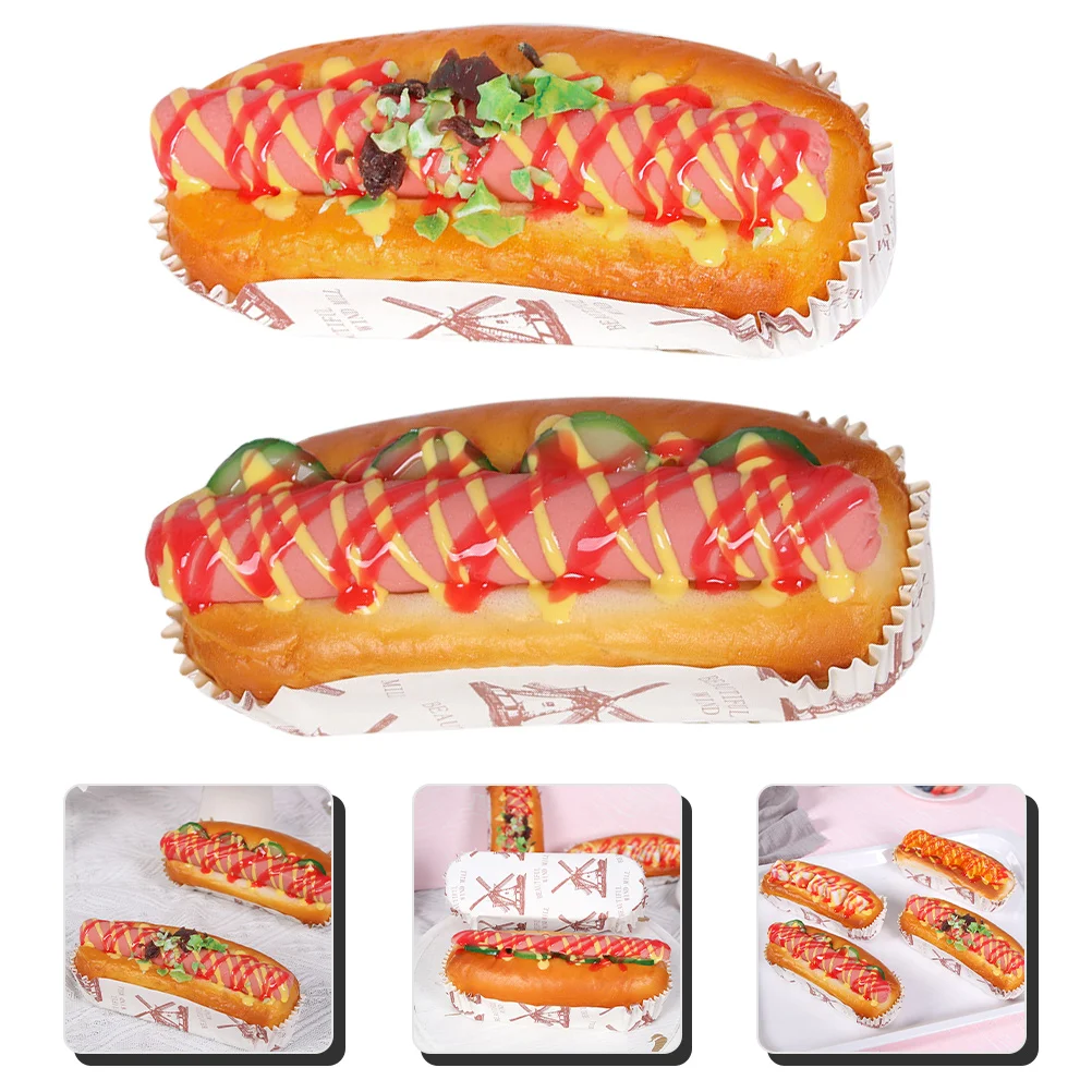 

Bread Artificial Fake Model Cake Props Prop Display Toys Play Kitchen Pretend Photo Burger Lifelike Simulation Farmhouse Decor