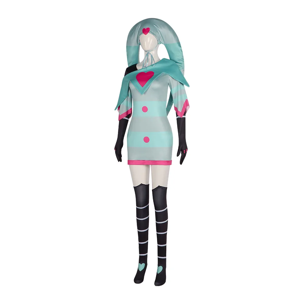 Костюм для косплея аниме Fizzarolli модный костюм клоуна Хэллоуина головной убор