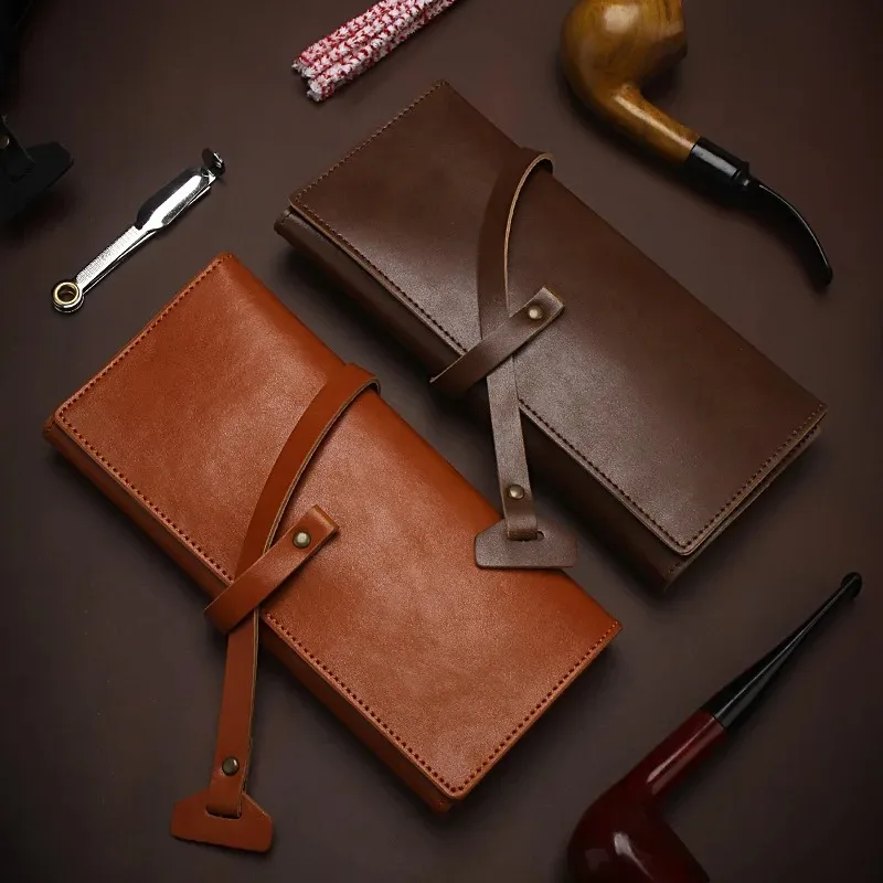 Портативная сумка на молнии для хранения табака и курительной трубки День отца