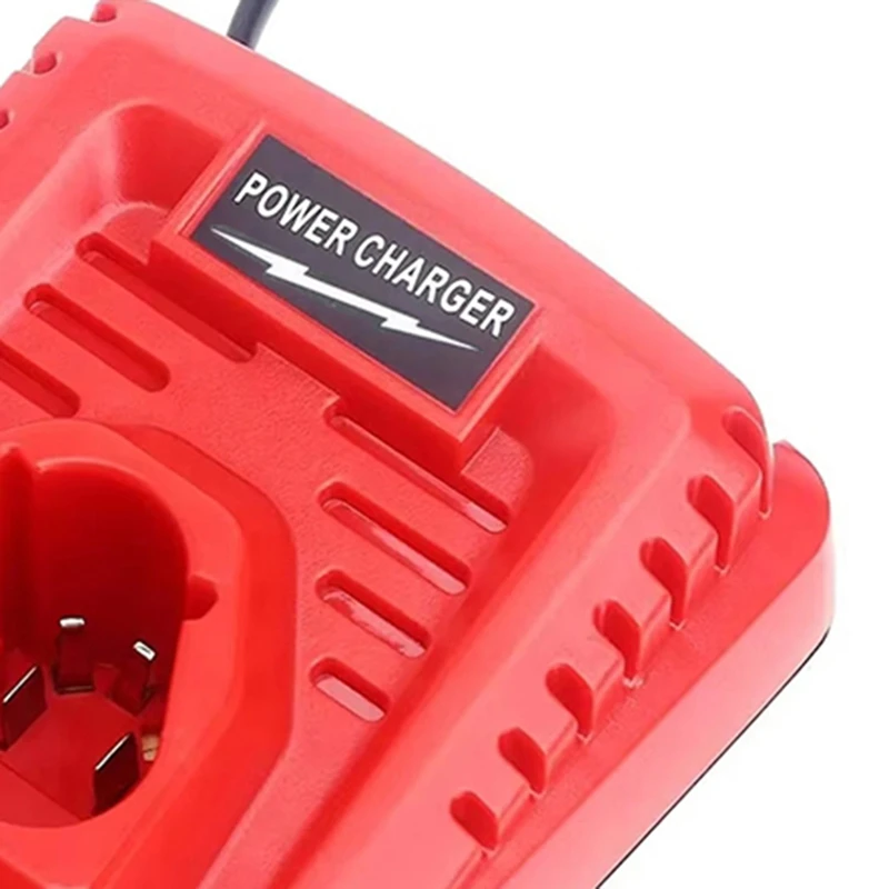 Battery Charger For Milwaukee M12 N12 3A Fast Charging Replacement 48-11-2401 C12B C12BX EU Plug