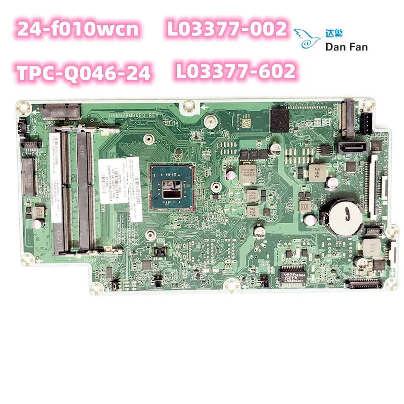 

Для HP Pavilion 24-f010wcn TPC-Q046-24 AII-IN-One, материнская плата для ПК, Φ DAN97BMB6E0 L03377-602 N97B 100%, полностью рабочий