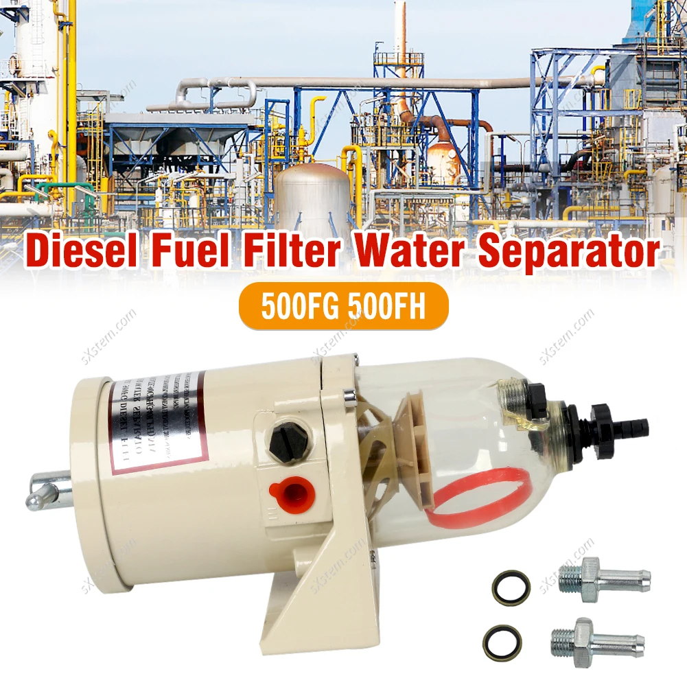 500FG 500FH Turbine Bio Diesel Fuel Filter Oil/Water Separator Marine Boat Trucks Engine Fuel Filter Assembly