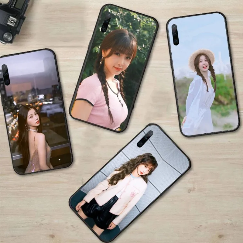 Милый чехол для телефона THE9 Yushuxing для Huawei P50 P40 P30 Pro Lite P Smart 2021 2019 Magic 3, мягкий черный чехол для телефона