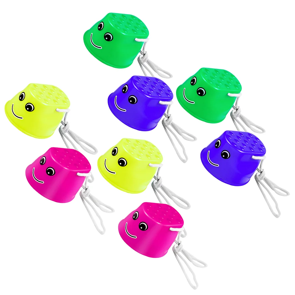 

Stilts Walking Kids Kid Children Romper Stompers Bucket Stilt Cups Jumping Cup Stepper Plastic Platform